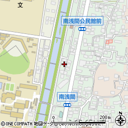 長野県松本市南浅間641周辺の地図