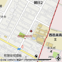 群馬県邑楽郡大泉町朝日2丁目4-6周辺の地図