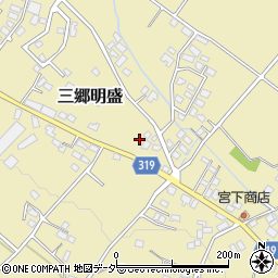 長野県安曇野市三郷明盛1118-4周辺の地図