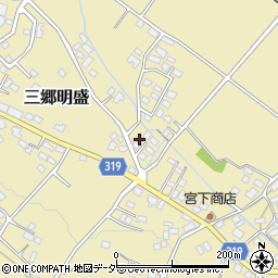 長野県安曇野市三郷明盛778周辺の地図