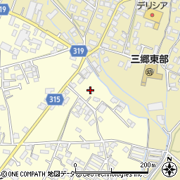 長野県安曇野市三郷温3063周辺の地図