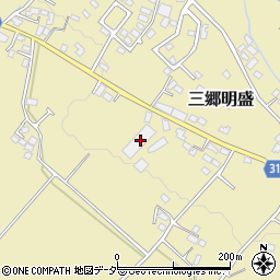 長野県安曇野市三郷明盛855-10周辺の地図