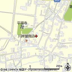 長野県安曇野市三郷温4367周辺の地図