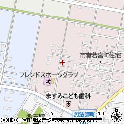 群馬県館林市若宮町2457-1周辺の地図