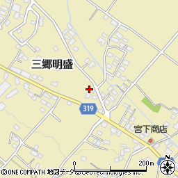 長野県安曇野市三郷明盛1119周辺の地図