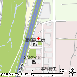 日本光電工業藤岡工場周辺の地図