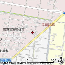 群馬県館林市若宮町2717-13周辺の地図