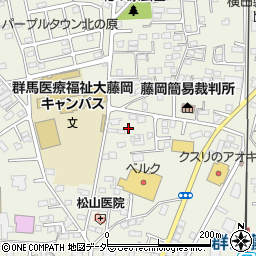 群馬県藤岡市藤岡809-5周辺の地図