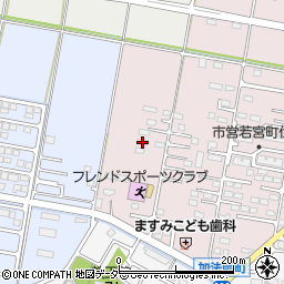 群馬県館林市若宮町2471-1周辺の地図