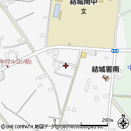 茨城県結城市大木1153-8周辺の地図