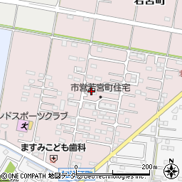 群馬県館林市若宮町2755-2周辺の地図