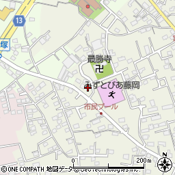 群馬県藤岡市藤岡1078-6周辺の地図