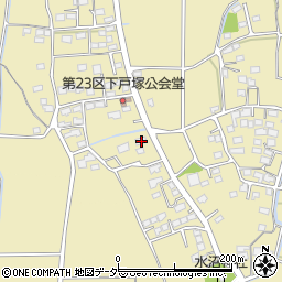 群馬県藤岡市下戸塚345周辺の地図