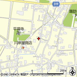 長野県安曇野市三郷温4360周辺の地図