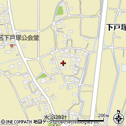 群馬県藤岡市下戸塚591周辺の地図