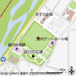 長野県松本市島内島高松周辺の地図