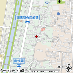 長野県松本市南浅間525周辺の地図