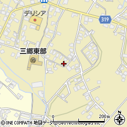 長野県安曇野市三郷明盛1057-5周辺の地図
