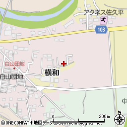 長野県佐久市三河田503周辺の地図
