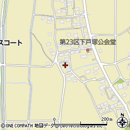 群馬県藤岡市下戸塚349周辺の地図