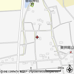 茨城県筑西市押尾733-1周辺の地図