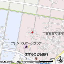 群馬県館林市若宮町2473-3周辺の地図