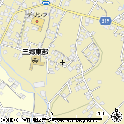長野県安曇野市三郷明盛1057-6周辺の地図