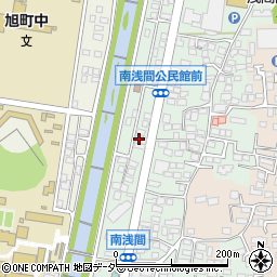 長野県松本市南浅間644周辺の地図