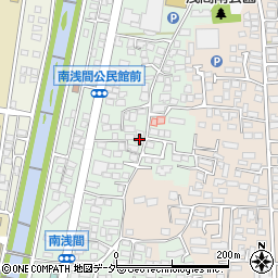 長野県松本市南浅間526周辺の地図