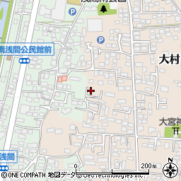 長野県松本市大村554-5周辺の地図