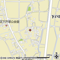 群馬県藤岡市下戸塚580周辺の地図