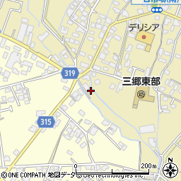 長野県安曇野市三郷明盛1093-2周辺の地図