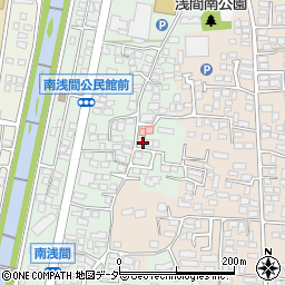 長野県松本市南浅間532周辺の地図