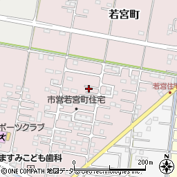 群馬県館林市若宮町2756-8周辺の地図