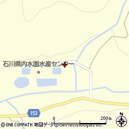 石川県加賀市山中温泉荒谷町ロ周辺の地図