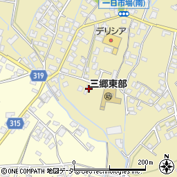 長野県安曇野市三郷明盛1091-4周辺の地図
