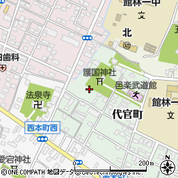 東京電力パワーグリット館林変電所周辺の地図
