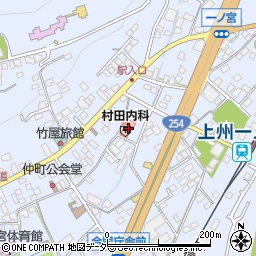 村田内科医院周辺の地図