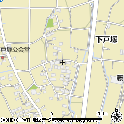 群馬県藤岡市下戸塚577周辺の地図