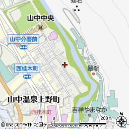 石川県加賀市山中温泉東桂木町ヌ4-4周辺の地図