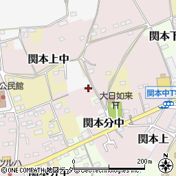 茨城県筑西市関本中136周辺の地図