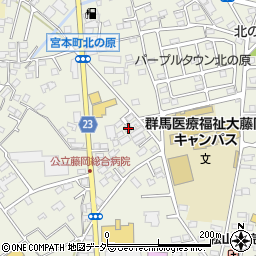 群馬県藤岡市藤岡913-14周辺の地図