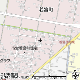 群馬県館林市若宮町2724-6周辺の地図