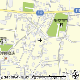 長野県安曇野市三郷温1938周辺の地図