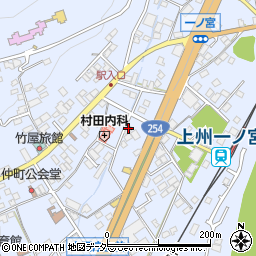 有限会社新井住窓　本社工場周辺の地図