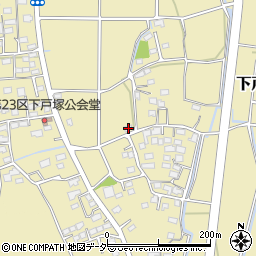 群馬県藤岡市下戸塚407周辺の地図