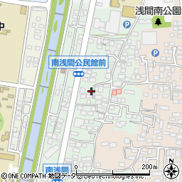 長野県松本市南浅間522周辺の地図