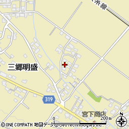 長野県安曇野市三郷明盛1151-18周辺の地図