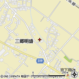 長野県安曇野市三郷明盛1150周辺の地図