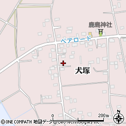茨城県筑西市犬塚210周辺の地図